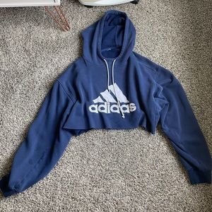 Adidas cropped hoodie